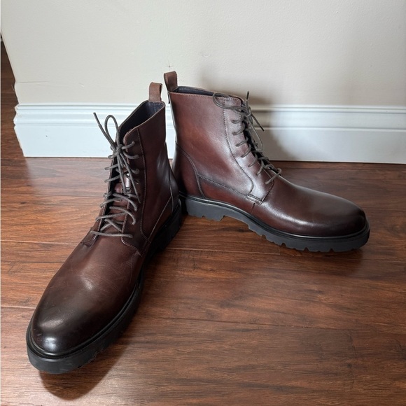 Zanzara Cyclades NWOT Men\'s Brown Leather Boots-Size 12 main image 5